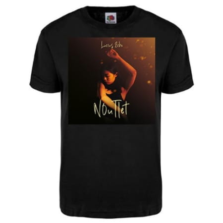 Noutlet Designer Tee by Lucius Echo Music featuring a distinctive graphic design.